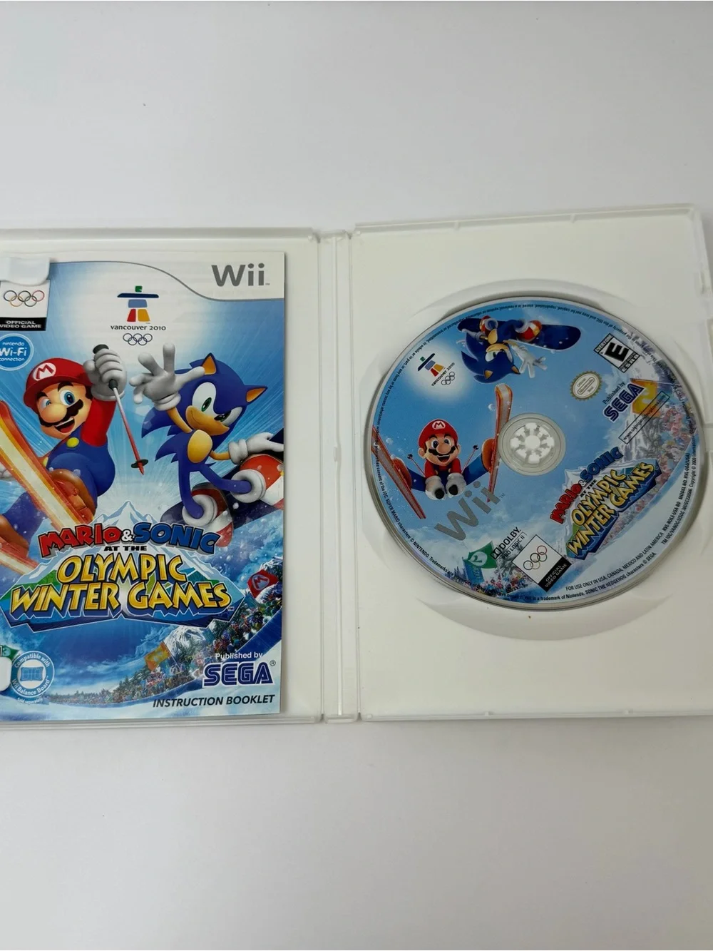 Nintendo Wii Mario & Sonic Olympic Games Beijing, Winter and London
